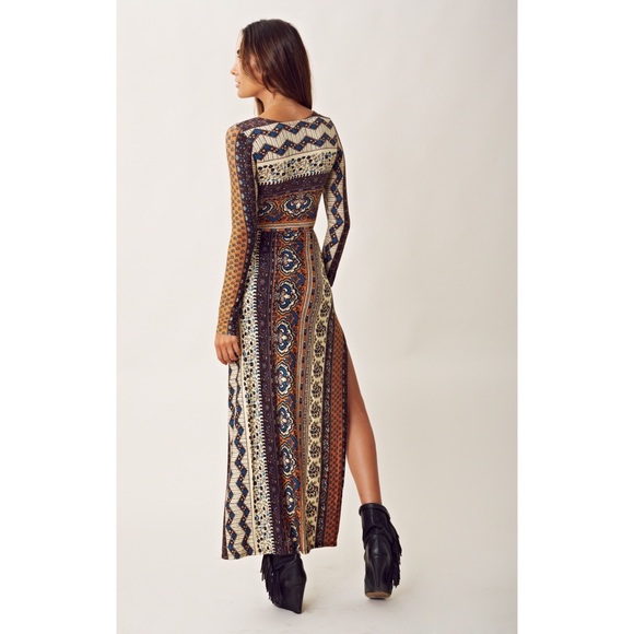 Novella Royale Siren Maxi Dress Sienna Tangier S - Picture 5 of 5